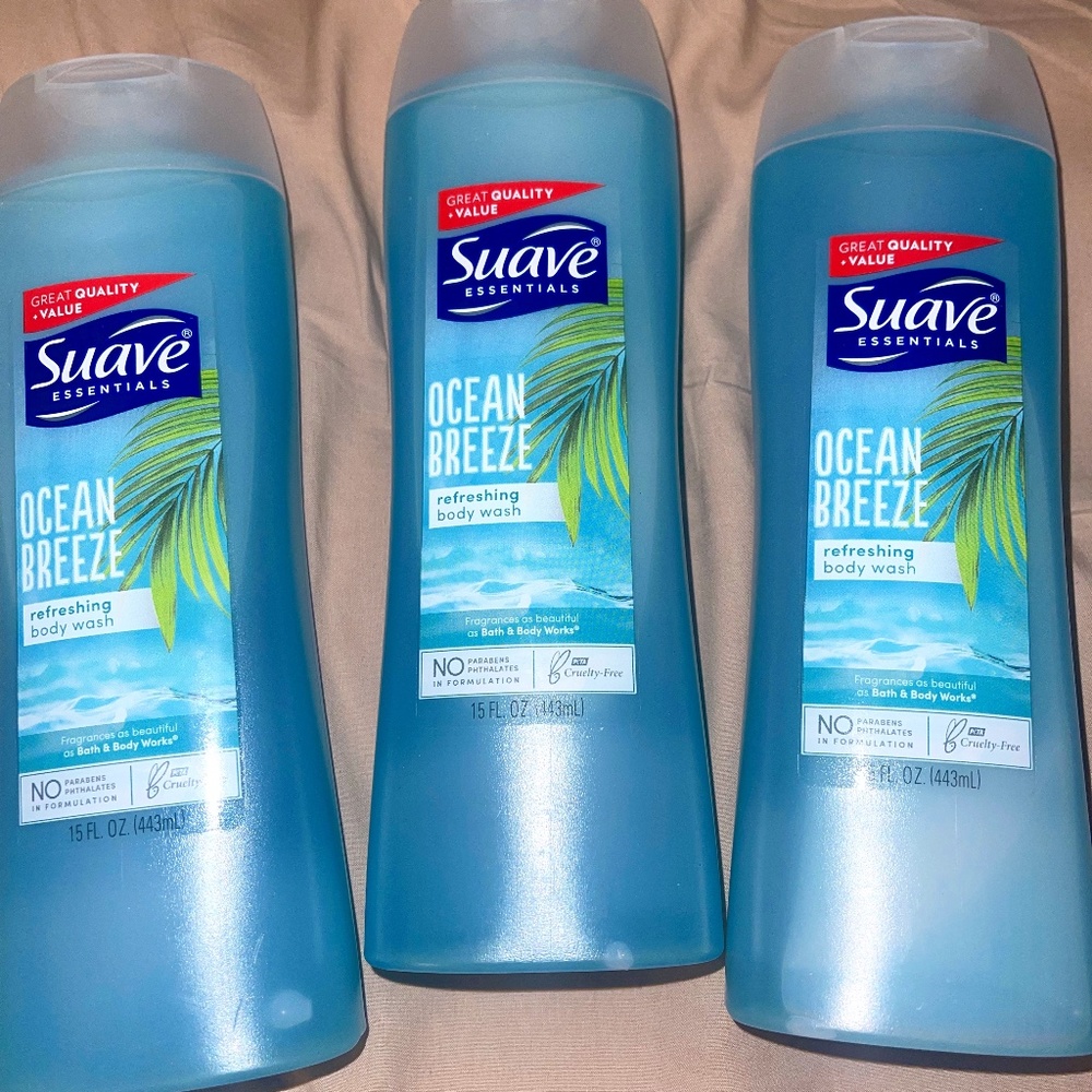 suave body wash